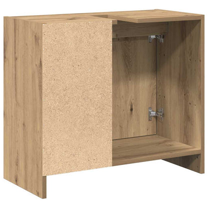 Badezimmerschrank Artisan-Eiche 63 x 29 x 55 cm Holzwerkstoff