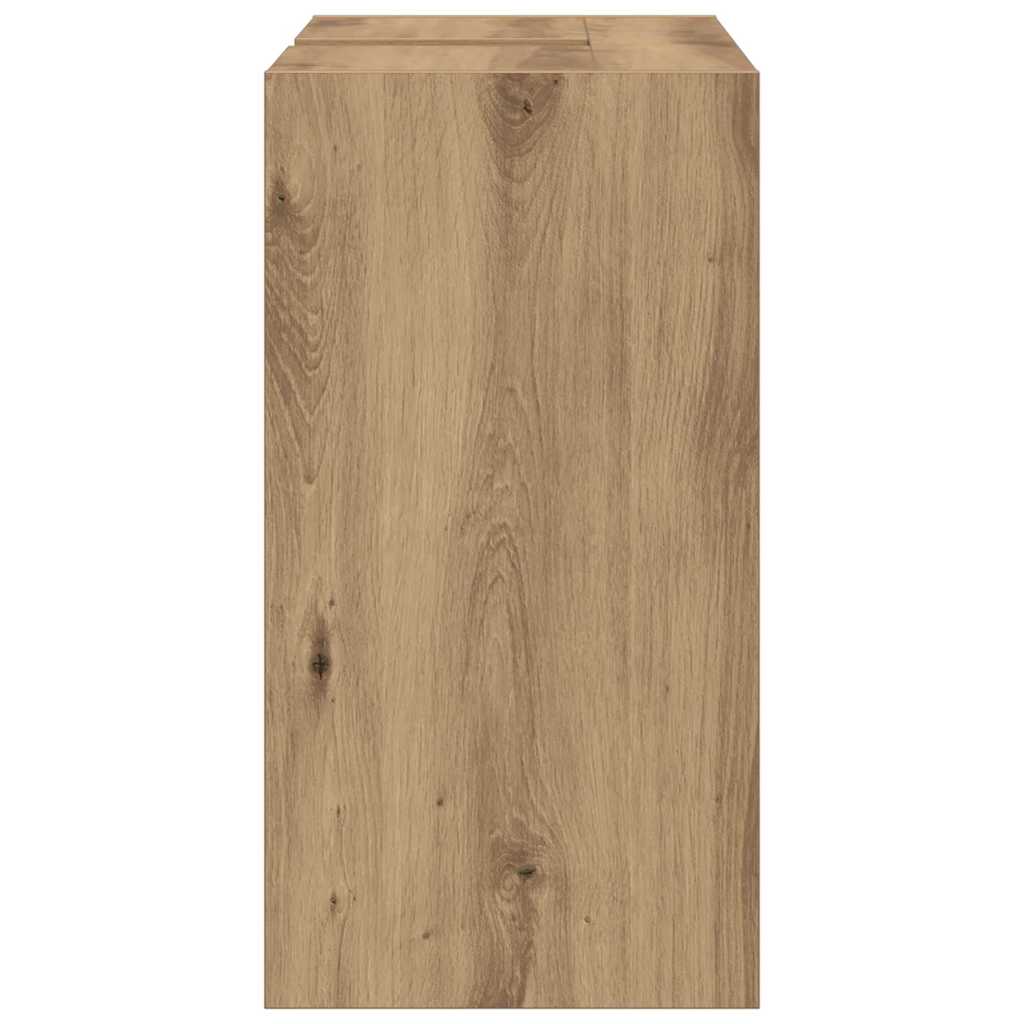 Badezimmerschrank Artisan-Eiche 63 x 29 x 55 cm Holzwerkstoff