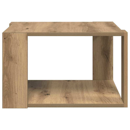 Couchtisch Eiche handwerklich 51.5 x 51.5 x 30 cm Holzwerkstoff