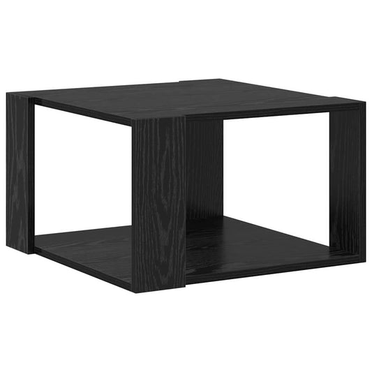 Couchtisch Schwarze Eiche 51.5 x 51.5 x 30 cm Holzwerkstoff