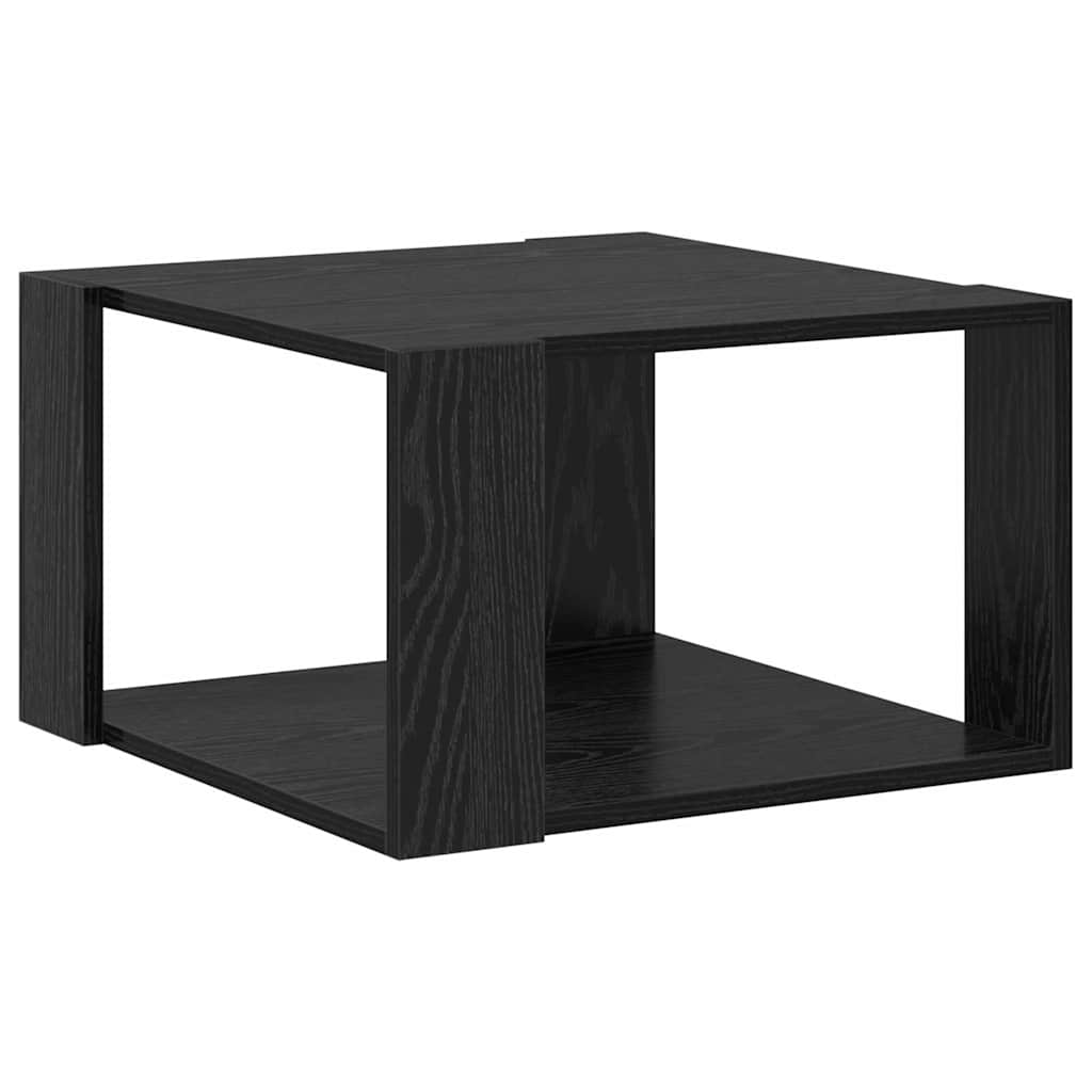 Couchtisch Schwarze Eiche 51.5 x 51.5 x 30 cm Holzwerkstoff