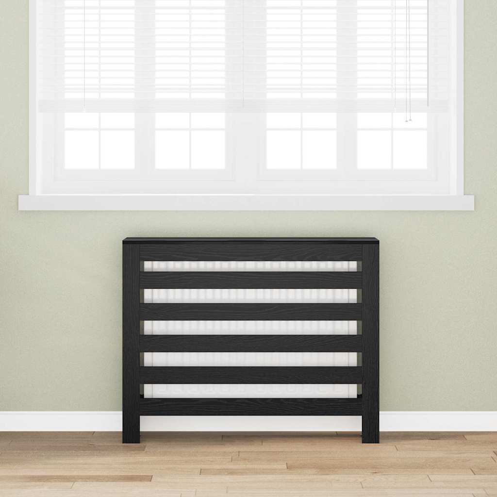 Heizkörperabdeckung Schwarze Eiche 104 x 20 x 82 cm