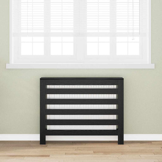 Heizkörperabdeckung Schwarze Eiche 104 x 20 x 82 cm