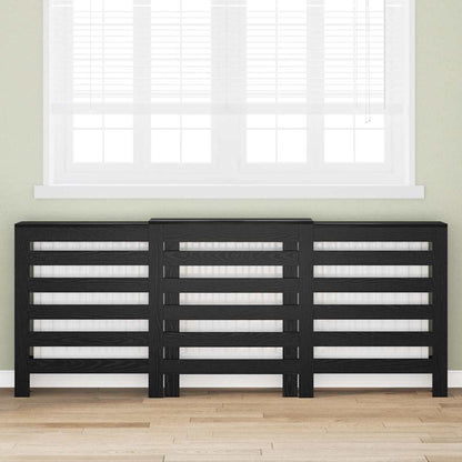 Heizkörperabdeckung Schwarze Eiche 205 x 21.5 x 83.5 cm