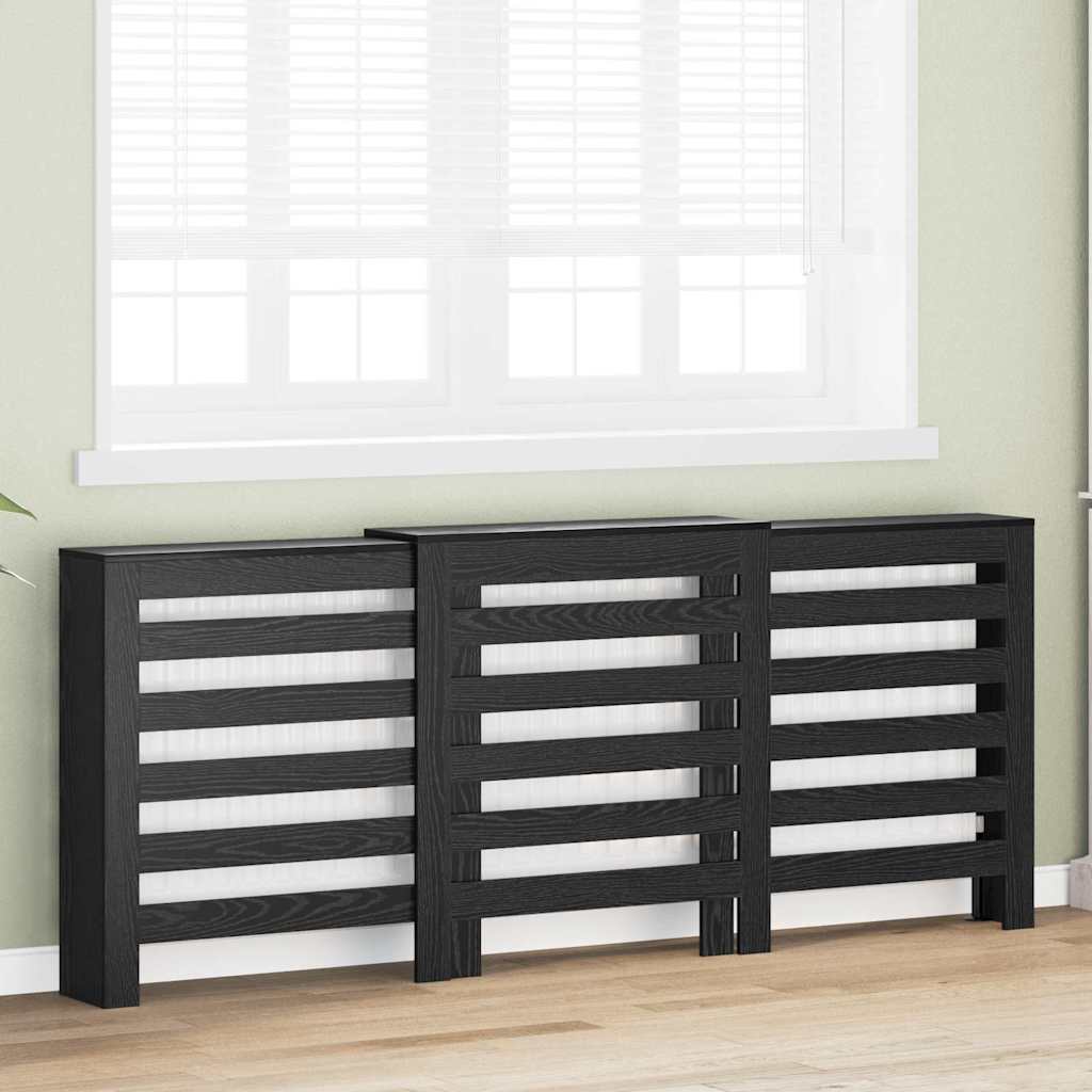 Heizkörperabdeckung Schwarze Eiche 205 x 21.5 x 83.5 cm