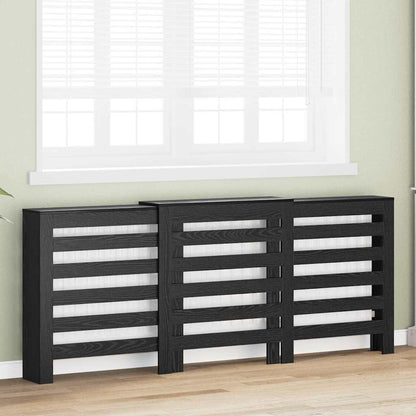 Heizkörperabdeckung Schwarze Eiche 205 x 21.5 x 83.5 cm
