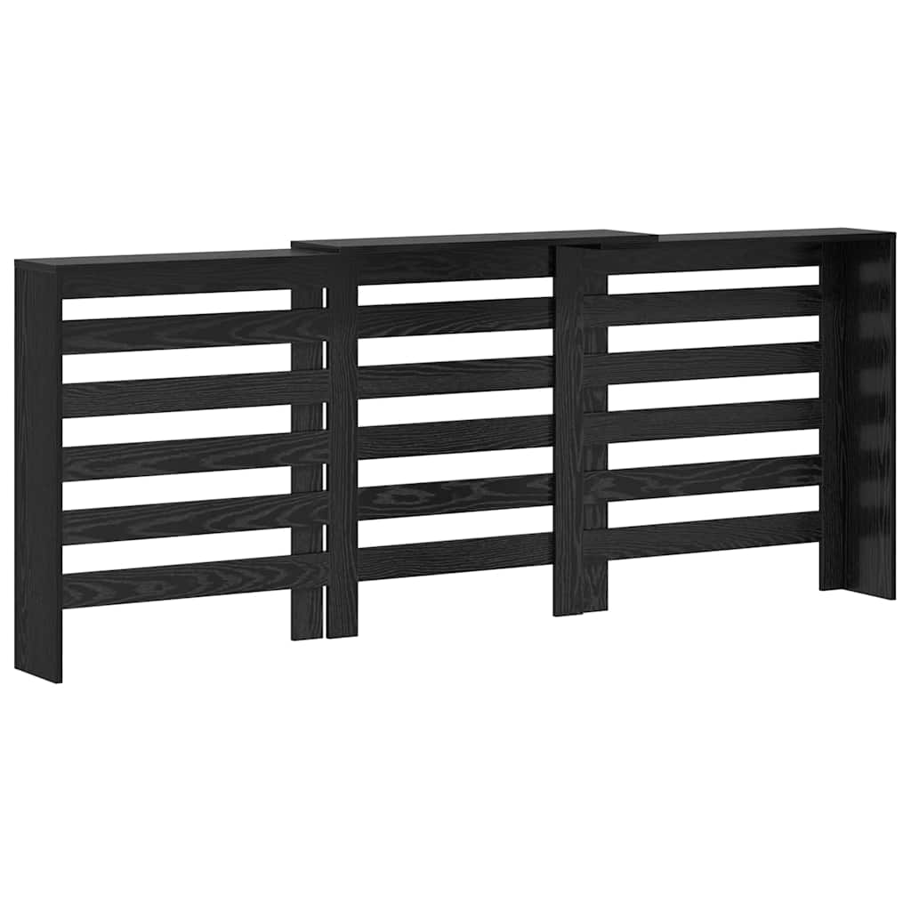 Heizkörperabdeckung Schwarze Eiche 205 x 21.5 x 83.5 cm
