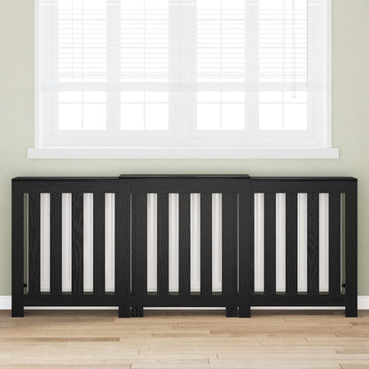 Heizkörperabdeckung Schwarze Eiche 205 x 21.5 x 83.5 cm