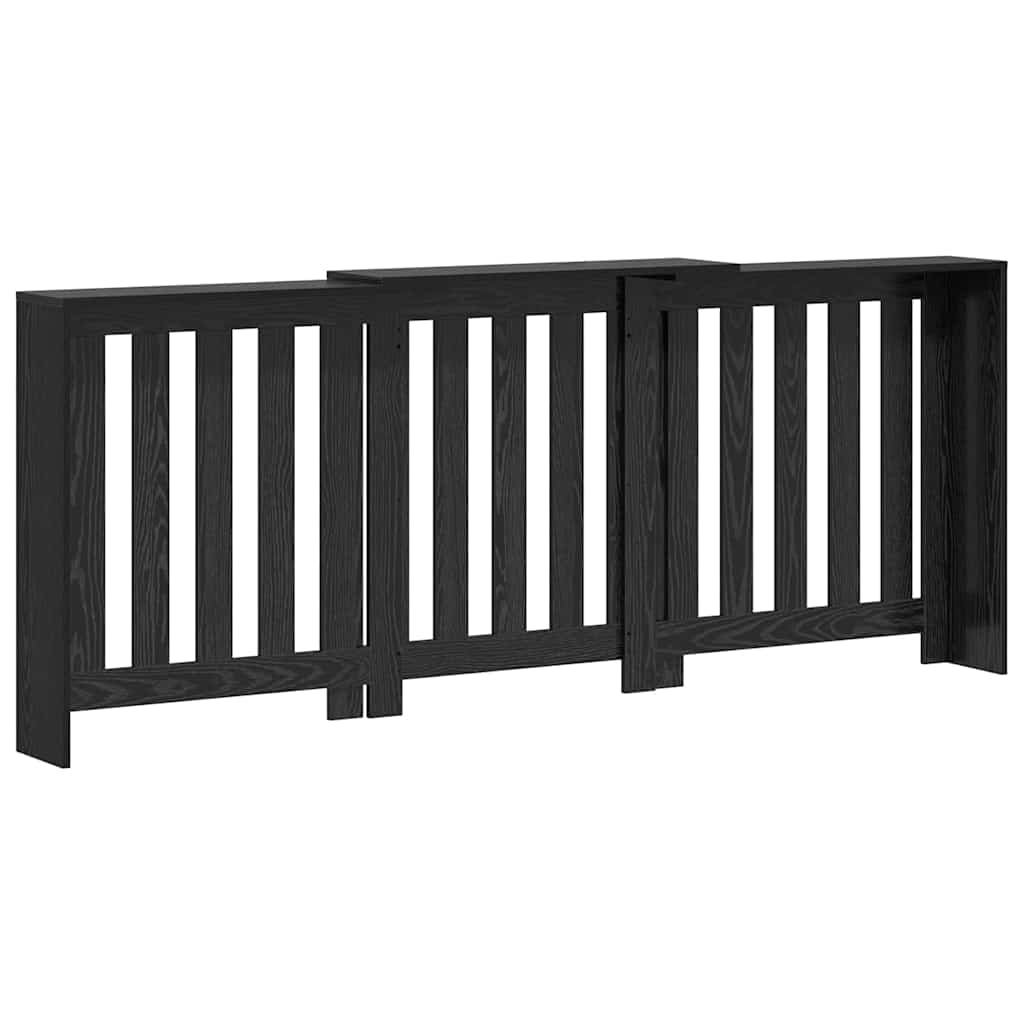 Heizkörperabdeckung Schwarze Eiche 205 x 21.5 x 83.5 cm