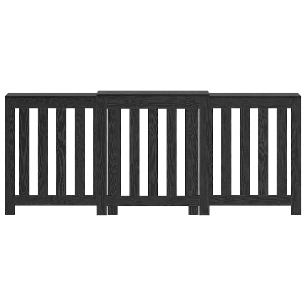 Heizkörperabdeckung Schwarze Eiche 205 x 21.5 x 83.5 cm