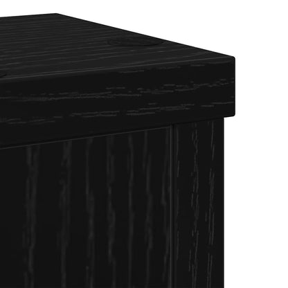 Pflanzenständer 2 pcs Schwarze Eiche 10 x 10 x 18 cm