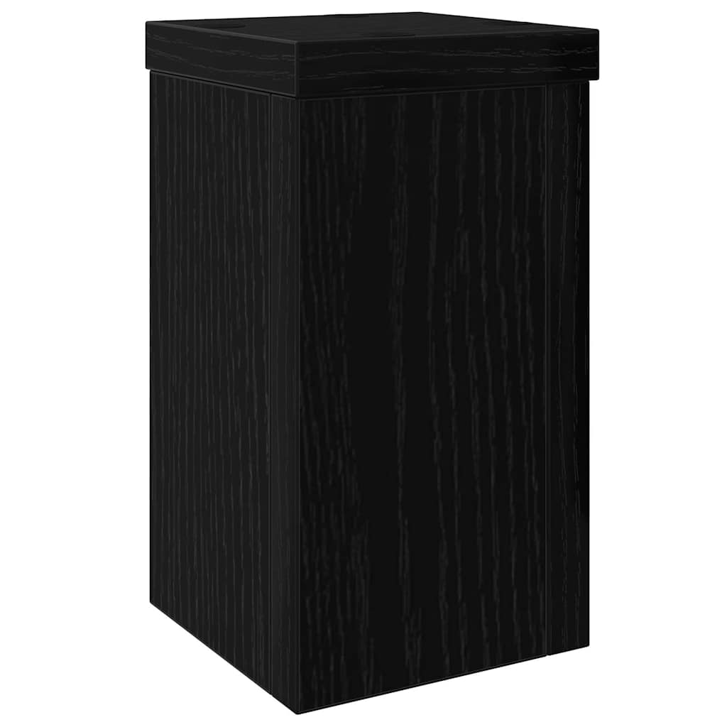 Pflanzenständer 2 pcs Schwarze Eiche 10 x 10 x 18 cm