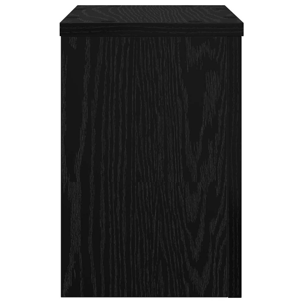 Pflanzenständer 2 pcs Schwarze Eiche 20 x 20 x 30 cm