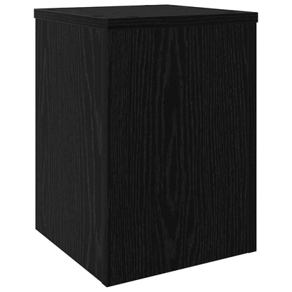 Pflanzenständer 2 pcs Schwarze Eiche 25 x 25 x 35 cm