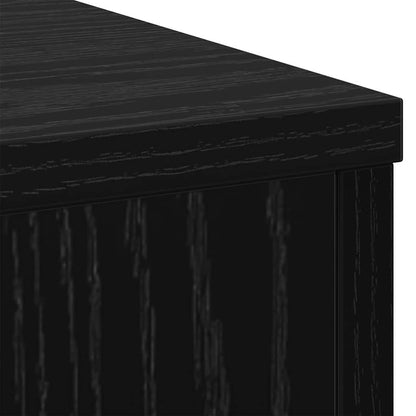 Pflanzenständer 2 pcs Schwarze Eiche 30 x 30 x 70 cm