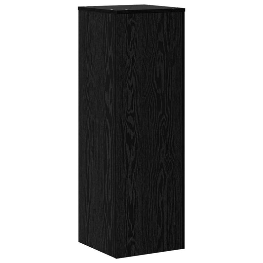 Pflanzenständer Schwarze Eiche 33 x 33 x 100 cm Holzwerkstoff