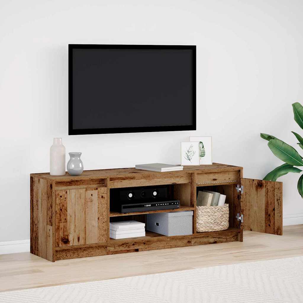 TV-Schränk Braun 139,5 x 34 x 50 cm Holzwerkstoff