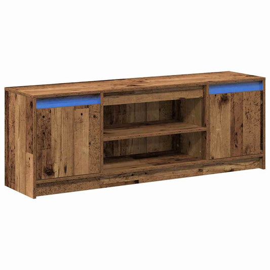 TV-Schränk Braun 139,5 x 34 x 50 cm Holzwerkstoff