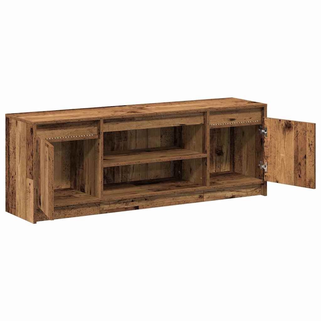 TV-Schränk Braun 139,5 x 34 x 50 cm Holzwerkstoff