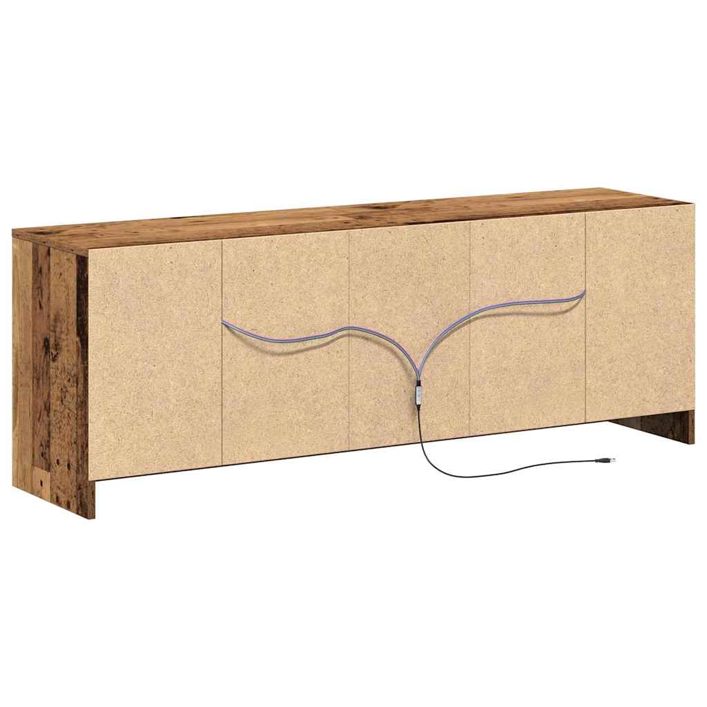 TV-Schränk Braun 139,5 x 34 x 50 cm Holzwerkstoff