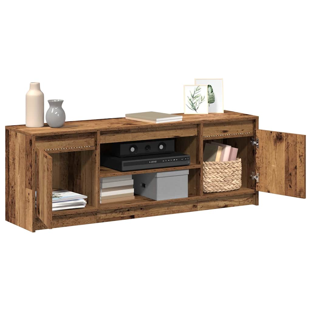 TV-Schränk Braun 139,5 x 34 x 50 cm Holzwerkstoff