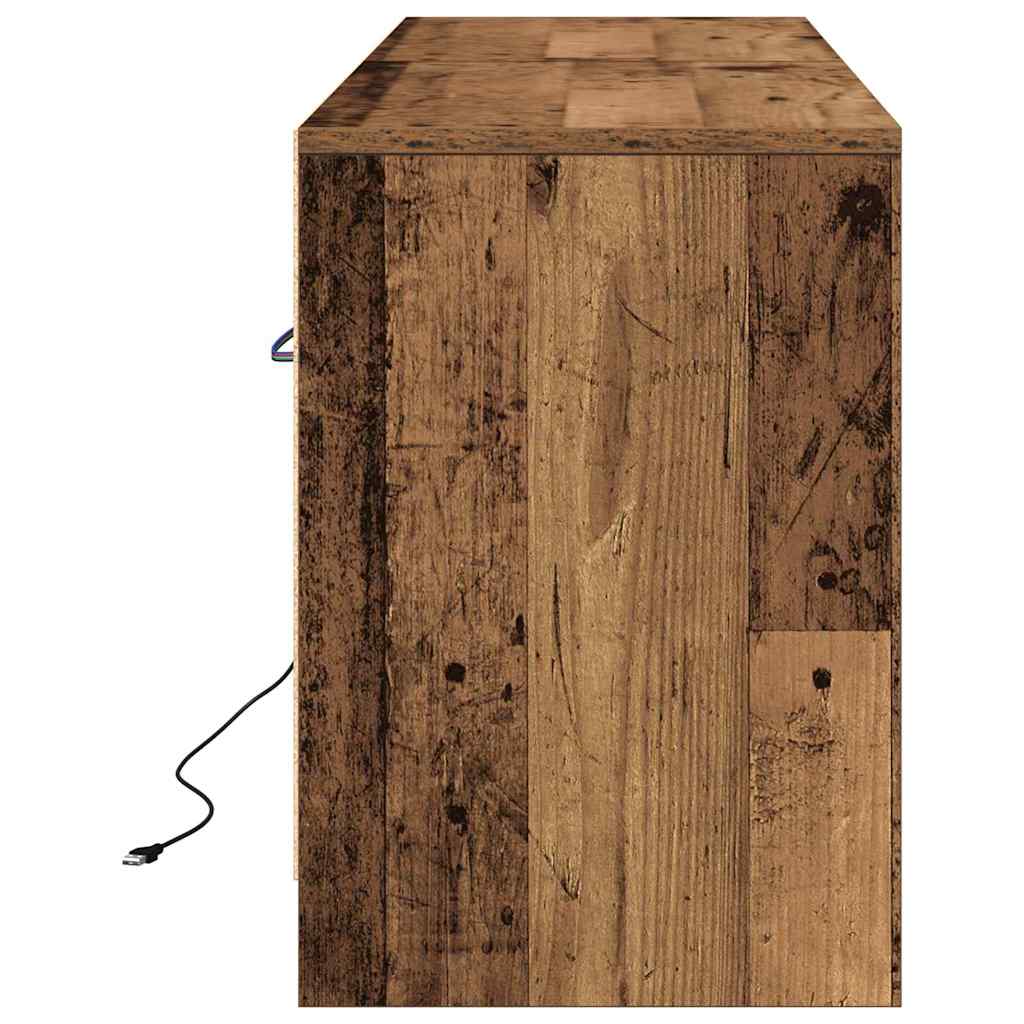 TV-Schränk Braun 139,5 x 34 x 50 cm Holzwerkstoff