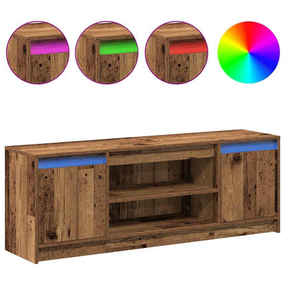 TV-Schränk Braun 139,5 x 34 x 50 cm Holzwerkstoff