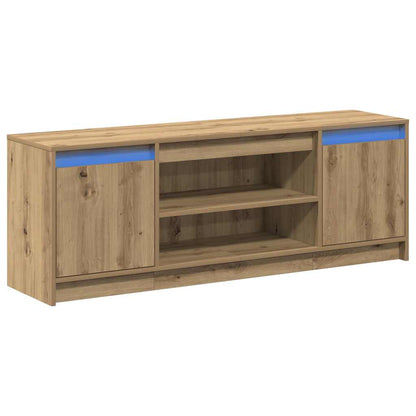 TV-Schränk Braun 139,5 x 34 x 50 cm Holzwerkstoff