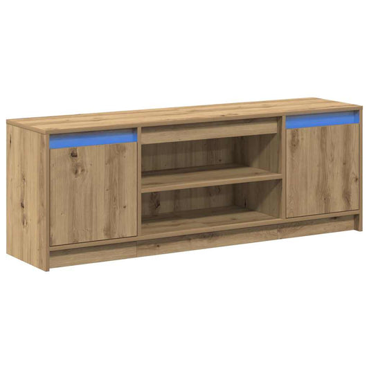 TV-Schränk Braun 139,5 x 34 x 50 cm Holzwerkstoff