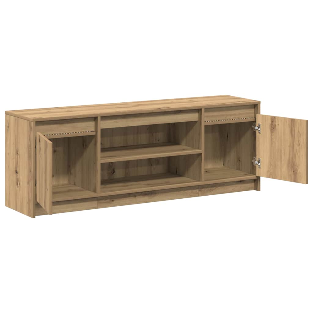TV-Schränk Braun 139,5 x 34 x 50 cm Holzwerkstoff