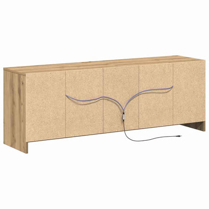 TV-Schränk Braun 139,5 x 34 x 50 cm Holzwerkstoff