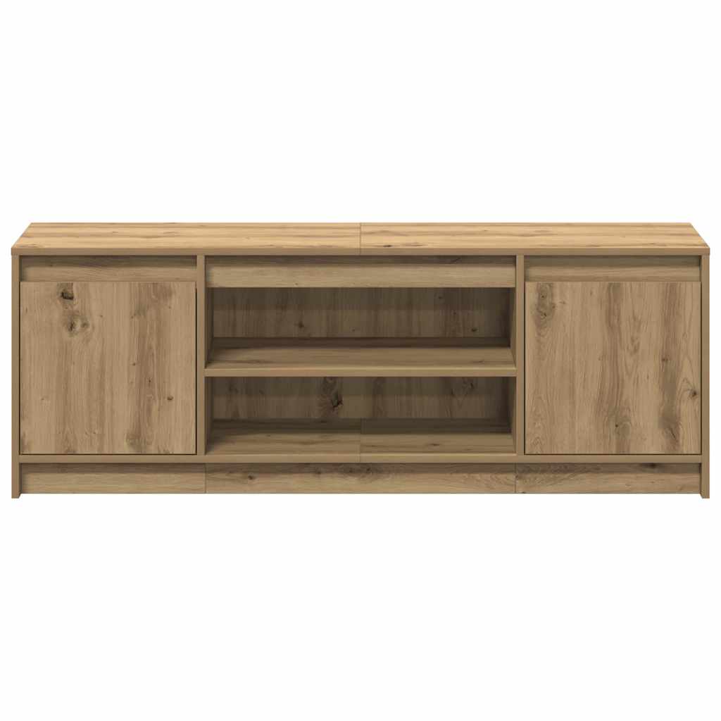 TV-Schränk Braun 139,5 x 34 x 50 cm Holzwerkstoff