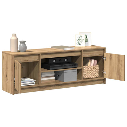 TV-Schränk Braun 139,5 x 34 x 50 cm Holzwerkstoff