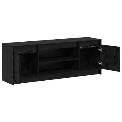 TV-Schränk Schwarz 139,5 x 34 x 50 cm Holzwerkstoff