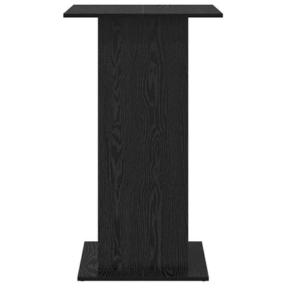 Bartisch Schwarze Eiche 60 x 60 x 100 cm Holzwerkstoff