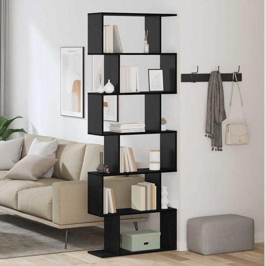 Bücherregal Schwarz 70 x 24 x 193.5 cm Holzwerkstoff