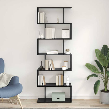 Bücherregal Schwarz 70 x 24 x 193.5 cm Holzwerkstoff