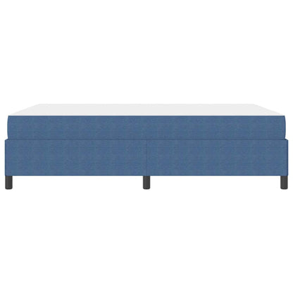 Bettgestell Blau 140 x 190 cm Cordstoff