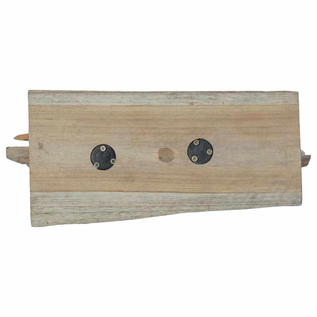 Weihnachtsstern Braun 45 x 5 x 60 cm Massivholz Teak