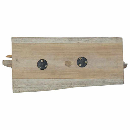 Weihnachtsstern Braun 45 x 5 x 60 cm Massivholz Teak
