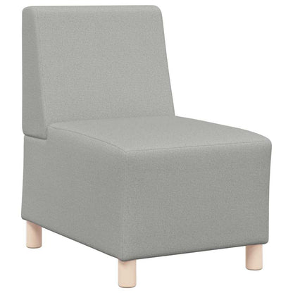 Modulares Armfreies Sofa 2 pcs Wolken-Grau 55 x 74 x 82 cm