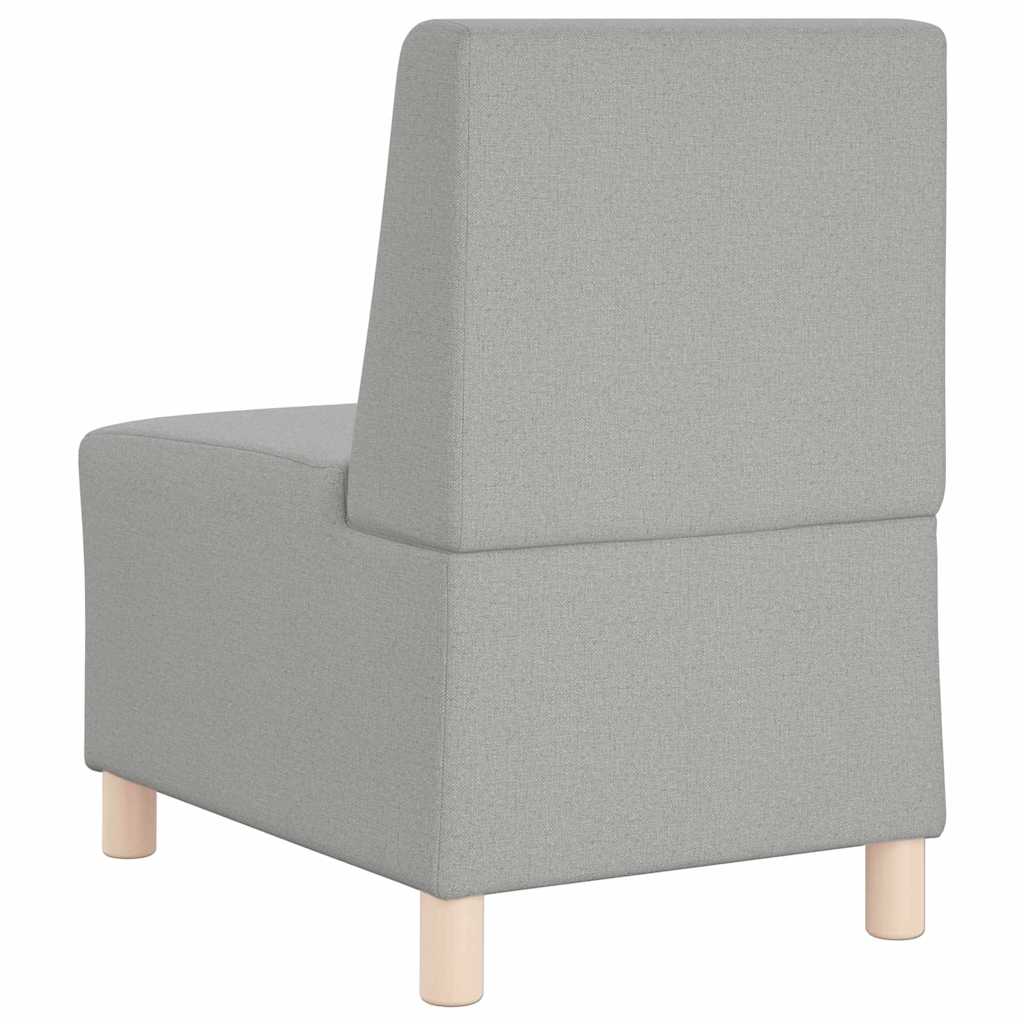 Modulares Armfreies Sofa 2 pcs Wolken-Grau 55 x 74 x 82 cm