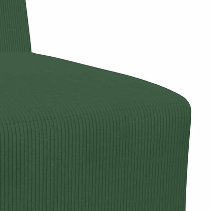 Modulares Armfreies Sofa 2 pcs Dschungelgrün 55 x 74 x 82 cm