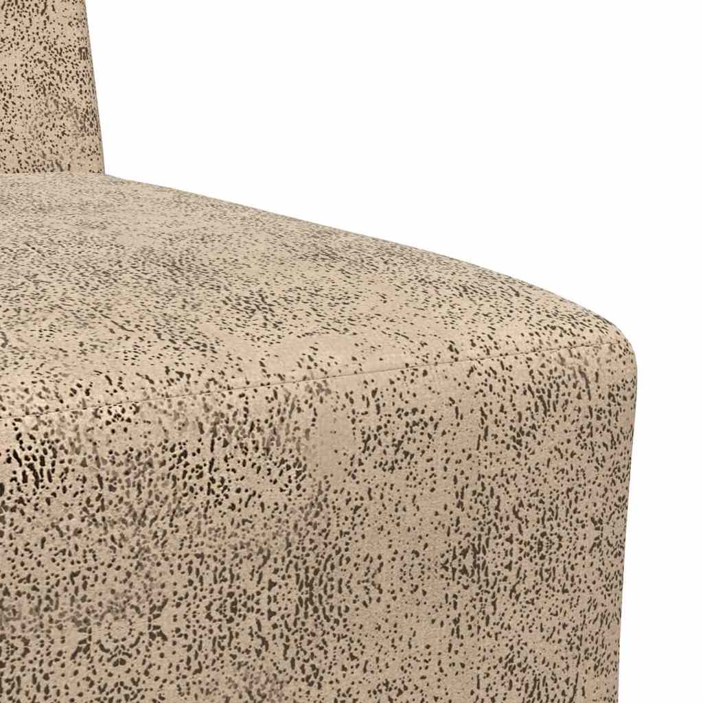Sofa Stuhl 2 pcs Hellgrau 55 x 74 x 82 cm Faux Wildleder