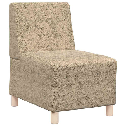 Sofa Stuhl 2 pcs Hellgrau 55 x 74 x 82 cm Faux Wildleder