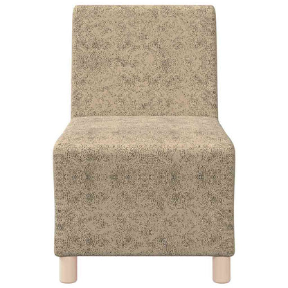 Sofa Stuhl 2 pcs Hellgrau 55 x 74 x 82 cm Faux Wildleder