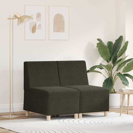 Sofa Stuhl 2 pcs Grün 55 x 74 x 82 cm Faux Wildleder