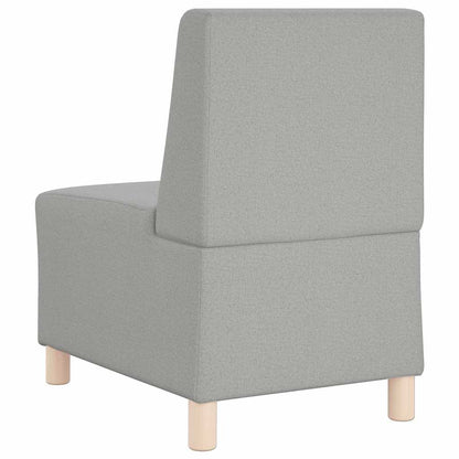 Modulares Armfreies Sofa 3 pcs Wolken-Grau 55 x 74 x 82 cm