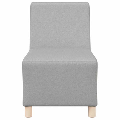 Modulares Armfreies Sofa 3 pcs Wolken-Grau 55 x 74 x 82 cm