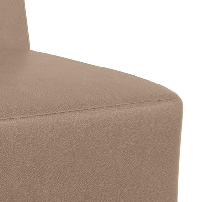 Modulares Armfreies Sofa 3 pcs Cappuccino 55 x 74 x 82 cm